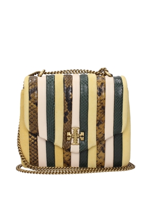 Yellow Leather Shoulder Bag