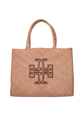 Pink Leather Shoulder Bag