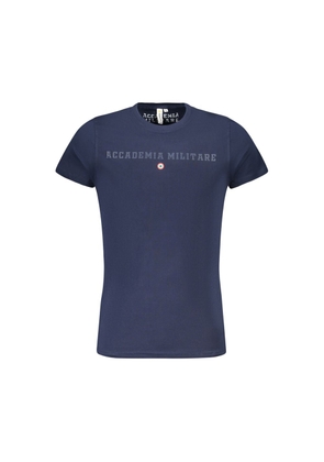 Blue Cotton T-Shirt - S