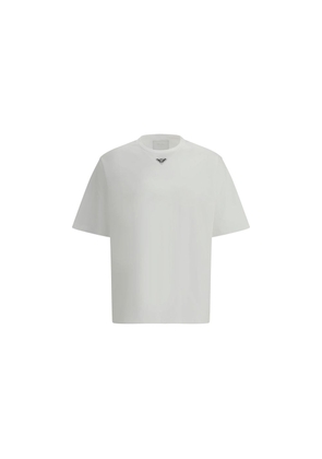 Prada White Cotton T-Shirt - L