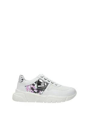 White Fabric Sneakers - EU38/US8