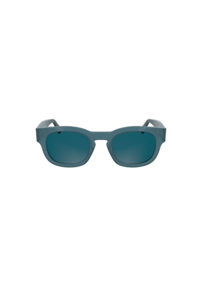 Blue Acetate Women Sunglass