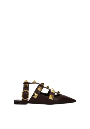 Brown Leather Sandal - EU36/US6