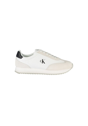 White Leather Men Sneaker - EU40/US7
