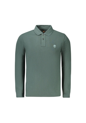 Timberland Green Cotton Men Polo Shirt - S