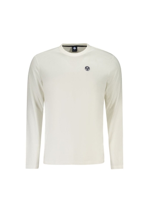 North Sails White Cotton T-Shirt - S