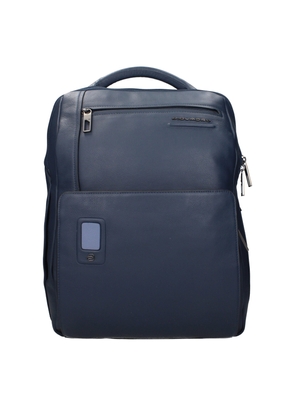 Blue Leather Backpacks