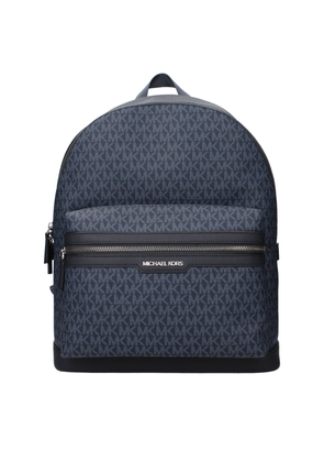 Michael Kors Blue Fabric Backpack