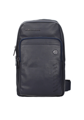 Blue Leather Crossbody Bags