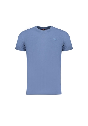 Blue Cotton T-Shirt - M