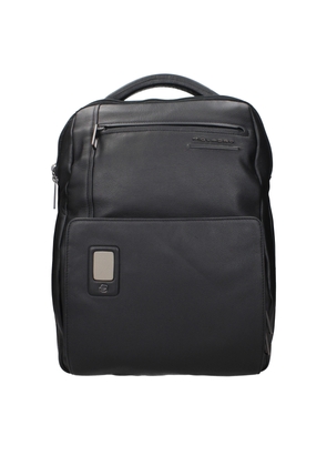 Black Leather Backpacks