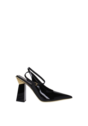 Black Leather Sandal - EU36/US6