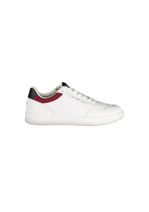 Tommy Hilfiger White Leather Men Sneaker - EU40/US7