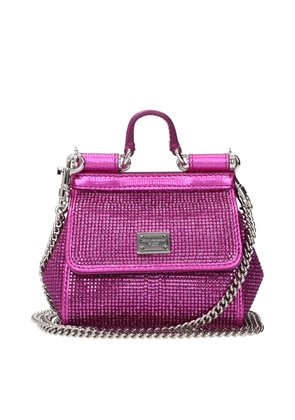 Dolce & Gabbana Pink Satin Handbag