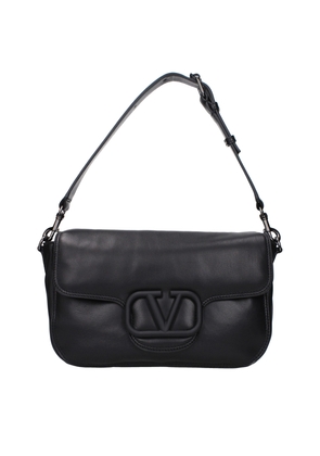 Valentino Garavani Black Leather Handbag