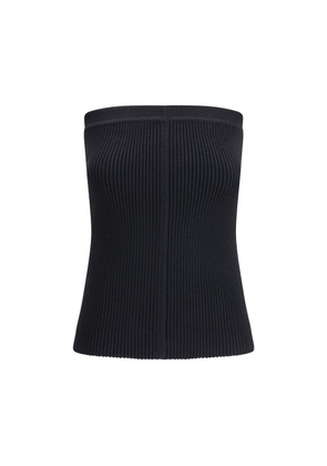 Rick Owens Black Wool Top - S