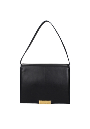Jil Sander Black Leather Shoulder Bags