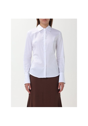 PINKO White Cotton Dress Shirt - EU40