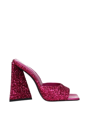 The Attico Pink Plastic Platforms - EU36/US6