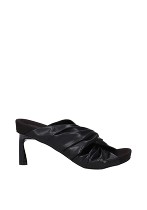 Black Leather Sandal - EU36.5/US6.5