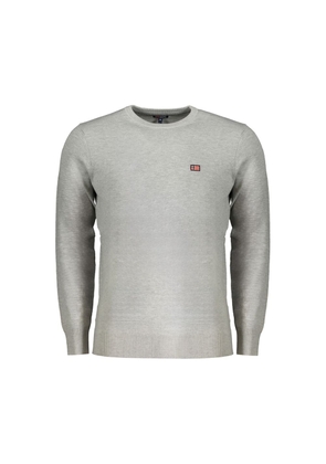 Brown Polyester Men Sweater - 3XL