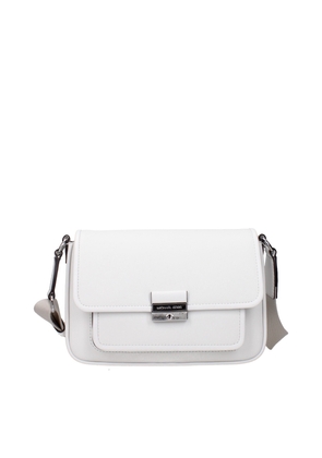 Michael Kors White Leather Crossbody Bags