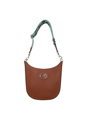 Valentino Garavani Brown Leather Crossbody Bag