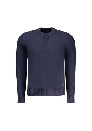 North Sails Blue Cotton Men Sweater - XL