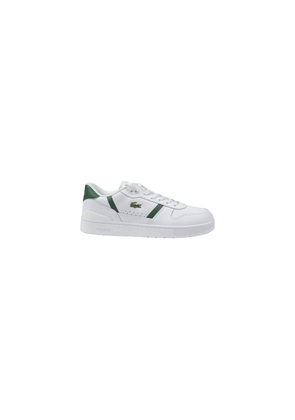 Lacoste Green Leather Low Top Sneakers - EU40.5/US7.5
