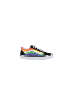 Vans Black Fabric Low Top Sneakers - EU34.5/US4.5