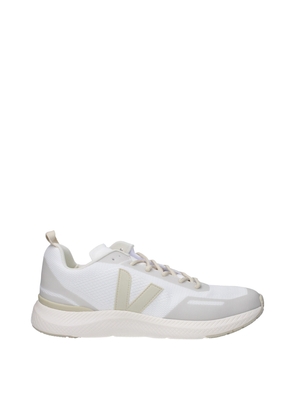 White Fabric Athletic Sneakers - EU43/US10
