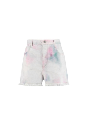Isabel Marant Multicolor Denim Shorts - 38 US