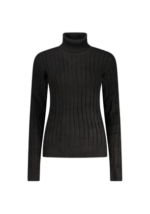 Norway 1963 Black Viscose Women Sweater - M