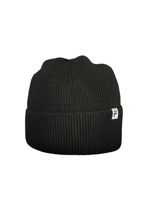 Fila Black Acrylic Men's Cap - UNI