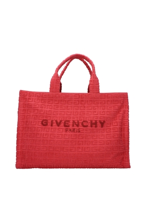 Givenchy Red Fabric Handbag