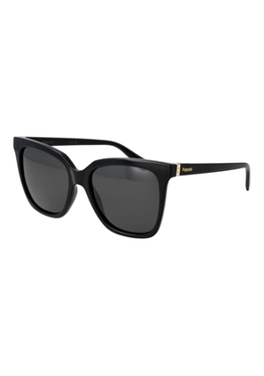 Polaroid Black Polycarbonate Sunglasses