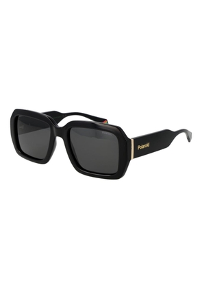 Polaroid Black Plastic Sunglasses