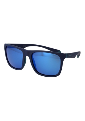 Polaroid Blue Plastic Sunglasses