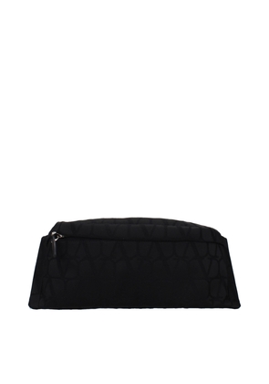 Valentino Garavani Black Fabric Backpack