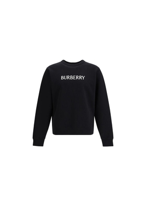 Burberry Black Cotton Sweatshirt - L