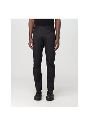 Emporio Armani Black Cotton Casual Pants - W30