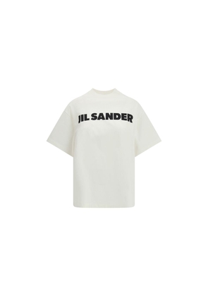 Jil Sander Cream Cotton T-Shirt - M