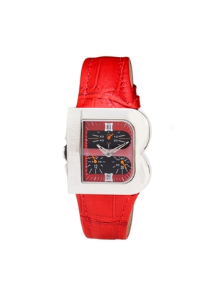 Laura Biagiotti Brown Leather Dress Watch