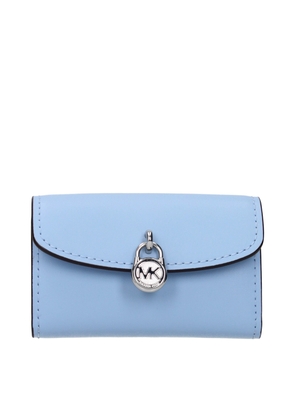 Michael Kors Light Blue Leather Wallets