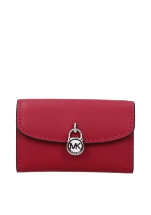 Michael Kors Red Leather Wallets