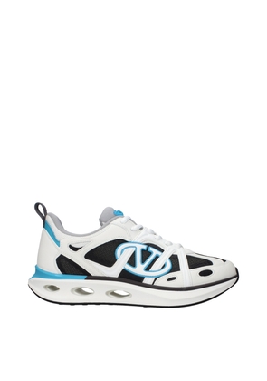 Valentino Garavani White Fabric Athletic Sneakers - EU40/US7