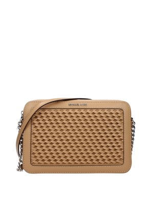 Michael Kors Brown Leather Crossbody Bags