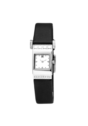 Laura Biagiotti Black Rubber Dress Watch