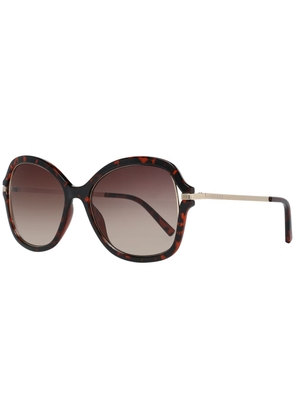 Guess Brown Metal & Plastic Sunglasses