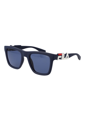 Fila Blue Plastic Sunglasses